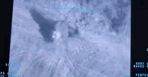 'Drones', or unmanned aerial vehicles, have been central to Ukraine's war effort, as evidenced in this screenshot of an operator's view of a TB2 strike against a Russian position. The UK is now promising to deliver to Kyiv new long-range attack drones ...