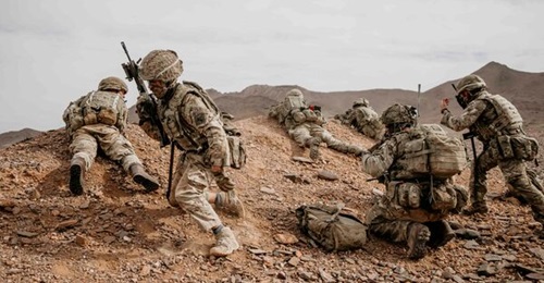 The British Army will shortly launch the competition to find a commercial Strategic Training Partner to help deliver the Future Collective Training System (pictured: soldiers from A Company, 2nd Battalion, The Parachute Regiment, training in Morocco in...