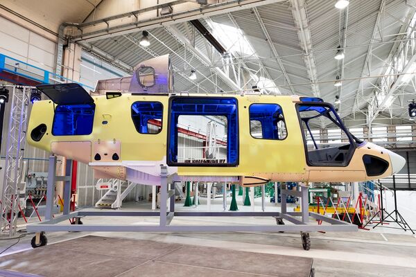 The first H175 airframe to be built with no Chinese content could be the first to be delivered to the UK Ministry of Defence if selected for the New Medium Helicopter requirement. (Airbus Helicopters)