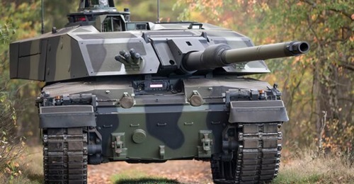 Training solutions for the Challenger 3 main battle tank (pictured) and Boxer armoured vehicle are the mainstay of Project Vulcan.