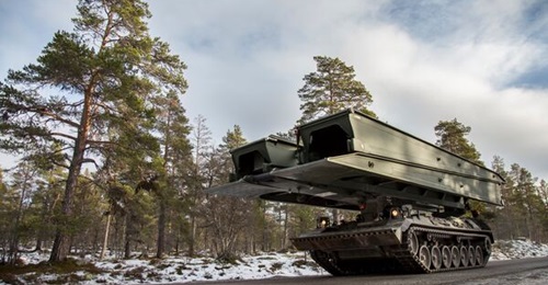 The Biber AVLB is being introduced into service with the Armed Forces of Ukraine to provide much needed gap-crossing capability.