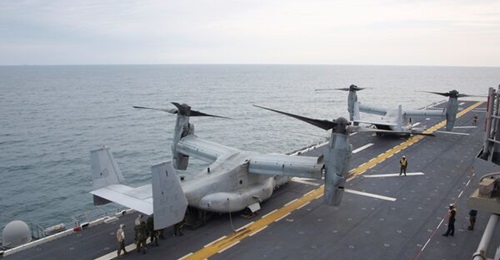 The USMC relies on maritime platforms like amphibious assault ships, pictured here, logistics vessels, and connectors.