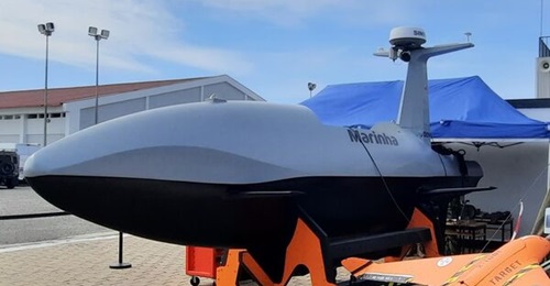 Portuguese Navy's 
        
         USV at REPMUS 2024.
