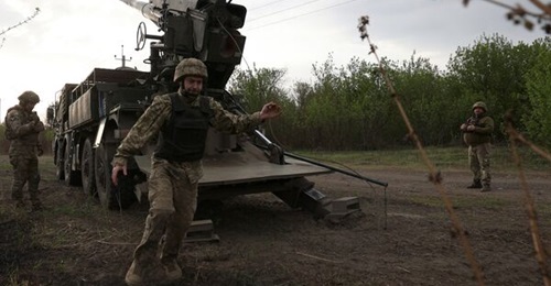 Denmark has funded the production of 18 Bohdana SPHs in Ukraine (pictured being fired by Ukraine's 43rd Separate Mechanised Brigade in the Kharkiv region on 21 April).