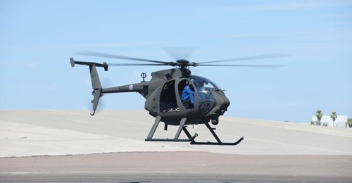 Boeing personnel test-fly Thailand's first AH-6i Little Bird. Thailand's acquisition of eight AH-6i Little Bird light attack helicopters will allow the service to replace its obsolete AH-1IF Cobra helicopters.
