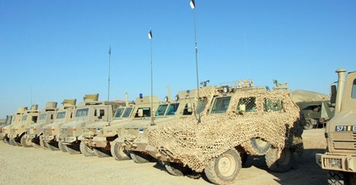 Several countries are Osprea customers, including Estonia. Estonian Defence Forces fleet is pictured here.