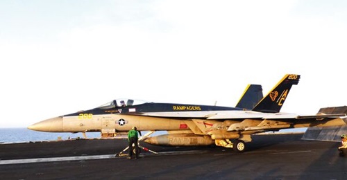 Chief of Naval Operations Admiral Lisa Franchetti cites success with F/A-18 aircraft maintenance as an example for surface-ship efforts.