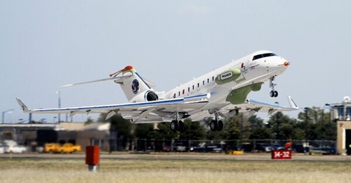 The first of three Global 6000 airframes to be provisioned for the German PEGASUS programme departs on its maiden flight from the BFTC facility in the US in the second half of September.