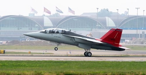 The first Boeing T-7A delivered to the USAF takes off from St Louis Lambert International Airport, Missouri. Challenges with the programme resulted in a charge to Boeing in Q3 2024.