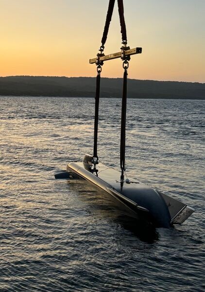 The AUKUS partners tested Anduril Australia's Ghost Shark extra-large autonomous undersea vehicle during Exercise 'Autonomous Warrior' in October.