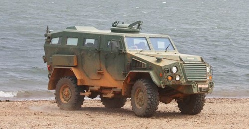 Thailand's First Win 4×4 armoured vehicle.