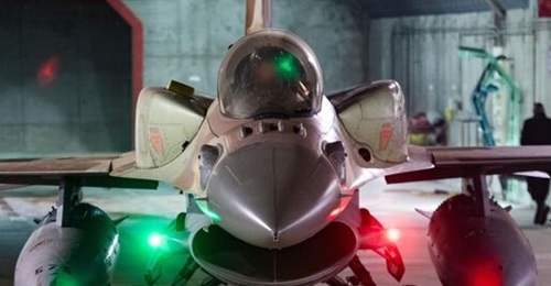 The Israel Defense Forces said this F-16I was involved in the attack on Iran.