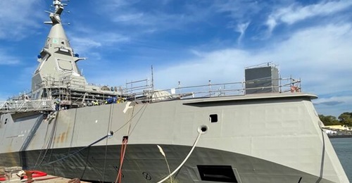 is completing fitting out at Lorient.