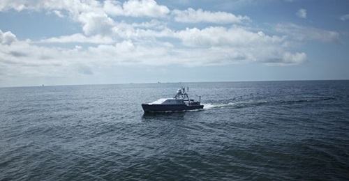 Saronic's Corsair 24 ft-long USV has a range of 1,000 n miles and was designed with scalable production in mind.