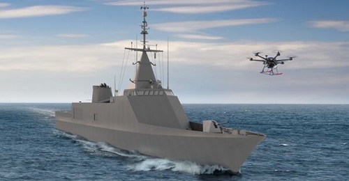 Lacroix Defense and sister company Milton are examining how Milton's Sky Keeper UAV could be used to deploy soft-kill countermeasures for ship self-defence.
