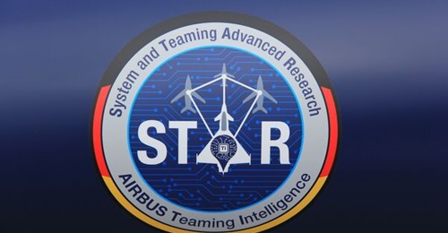The Eurofighter STAR MUM-T project badge seen earlier in 2024 at the ILA Airshow in Berlin.