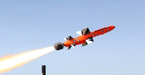 MBDA's Teseo Mk 2/E long-range anti-ship missile system from a display at Euronaval 2024.