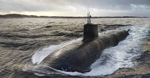 Australia has announced a new agreement between BAE Systems, ASC, and the government's Australian Submarine Agency to support the construction of the SSN-AUKUS submarines, shown here as an artist rendition.
