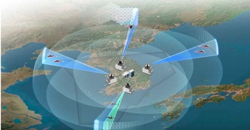 A graphic issued by DAPA shows the operational concept of the new long-range radar.