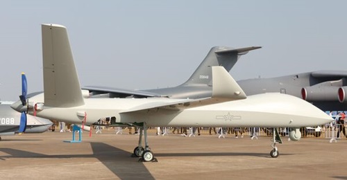 China unveiled a new reconnaissance and strike unmanned combat aerial vehicle (UCAV) at Airshow China 2024. The UCAV outwardly resembles China Aerospace Science and Technology Corporation's (CASC's) CH-9 UCAV.