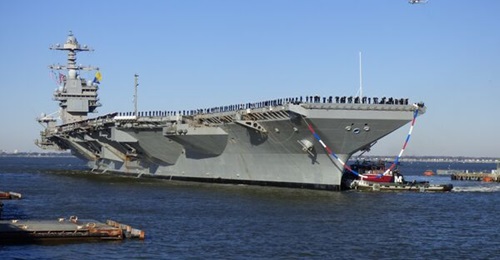 USS 
        
         shown here returning from deployment in early 2024, recently completed its first integrated at-sea training.