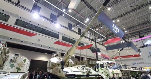 Norinco's SH16A wheeled self-propelled howitzer features an unmanned turret.