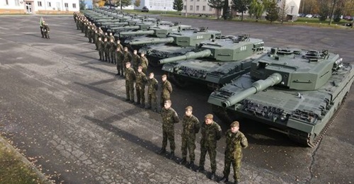 The Czech MoD is procuring a third batch of 14 Leopard 2A4 MBTs.