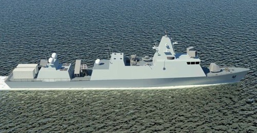 An image released in 2019 shows the preliminary design of the Reshef class.