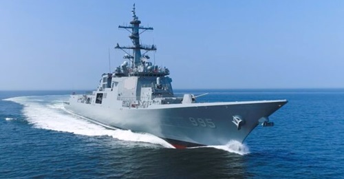ROKS
        
        , lead ship in the RoKN's KDX-III Batch 2 programme.