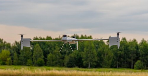 One of Summa Defence's UAVs, in an image published via press release on 28 November 2024, as the company announced plans to build a drone production facility in Finland with its Ukrainian partners.