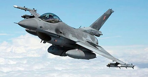 A Polish F-16  seen carrying Sidewinder air-to-air missiles on its underwing pylons. The country has now acquired 232 of the AIM-9X Block II version of the missile as it continues to ramp up its wider military capabilities.