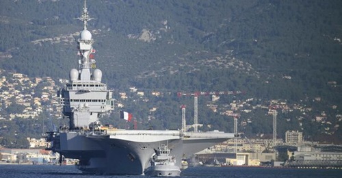 FS 
        
         underway on five-month deployment mission 'Clemenceau 2025', seen in Toulon on 28 November 2024.