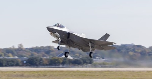 The first F-35 for Poland departs on its maiden flight on 2 December.