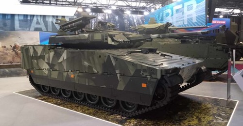 NORDEFCO countries are discussing the joint procurement of the CV90 Mk IV IFV (pictured at Eurosatory 2024 held in Paris on 17-21 June).