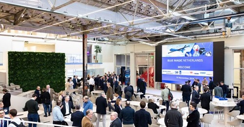 GA-ASI hosted its first Blue Magic event in the Netherlands in November. The events bring together local businesses to discuss their projects and promote collaboration.