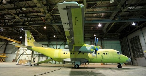 The domestically produced light transport aircraft, dubbed Simorgh, was unveiled on 11 December during the 12th International Aerospace Exhibition on Kish Island in Southern Iran.