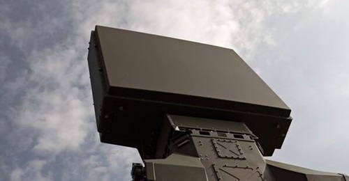 An image of Saab's Giraffe 4A radar systems.