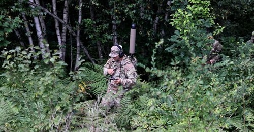 TLS BCT Manpack in the field.