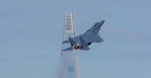 The Boeing F-15K is an important platform for the RoKAF as the aircraft can carry and launch oversized munitions such as the Taurus KEPD 350K and the AGM-84K SLAM-ER.