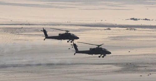 The US has approved the sale of munitions to Egypt to equip its fleet of Apache attack helicopters.