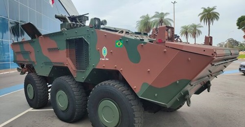 The 3rd Mechanized Cavalry Squadron of the 3rd Mechanized Infantry Brigade displayed one of its four Guarani 6×6s at the Mostra BID Brasil 2024 event that took place in December.