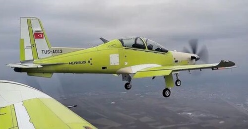 The first flight of the Hürkus-II turboprop trainer being developed by Türkiye took place on 30 December 2024.
