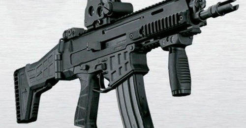 Ceska Zbrojovka CZ 806 Bren 2 assault rifle.