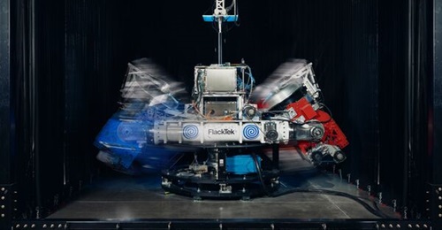 Anduril has partnered with FlackTek to develop and build a mixing machine known as Mega FlackTek, shown above, which Anduril says will enable faster, more flexible production of solid rocket fuel.