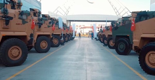 Ten Kirpi IIs with Tuna engines have been delivered to Turkish Land Forces Command.