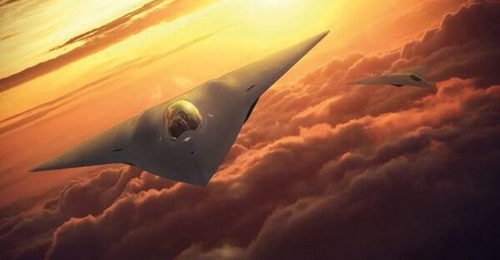 A Lockheed Martin NGAD concept image, initially published in 2020. Following the USAF's NGAD programme re-evaluation and pause, any such bid by the company is likely to differ in appearance and technology level.