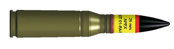 The Royal Australian Air Force intends to equip its F-35A fighter aircraft with 25 mm APEX ammunition supplied by Nammo.