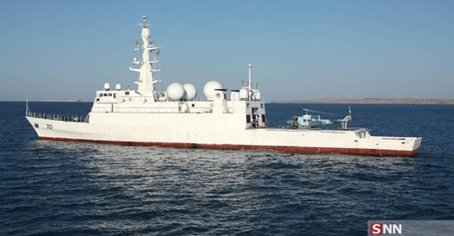 The IRIN's new intelligence ship