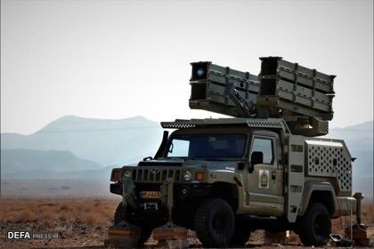 The Tondar SHORAD system.