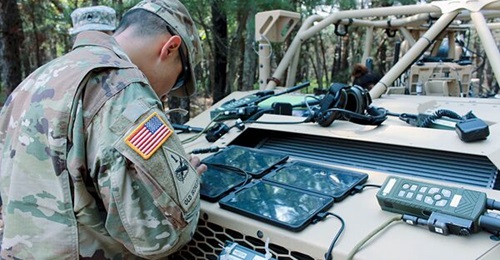 Soldiers recently evaluated the Tactical Computing Environment and other mission command technologies during the Expeditionary Command Post S&T Field-based Risk Reduction Exercise at CERDEC's Ground Combat Activity, Fort Dix, New Jersey.